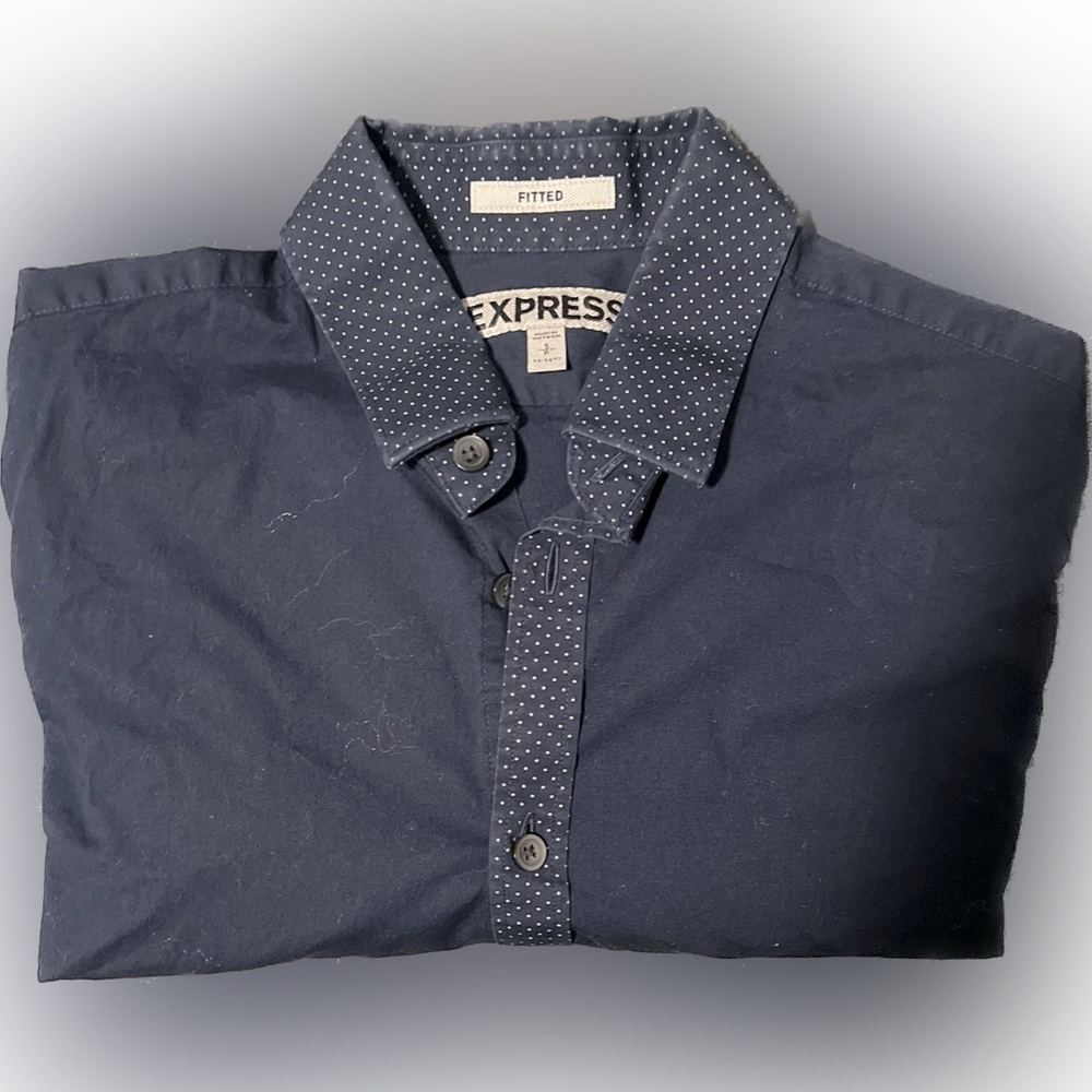 EXPRESS MEN DRESS FITTED SHIRT